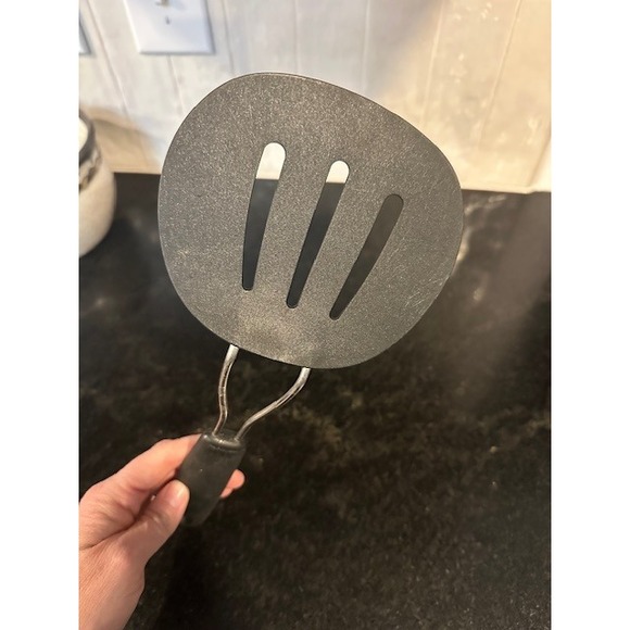 OXO Good Grips Large Slotted Nylon Flexible NonStick Spatula Turner - Picture 9 of 9